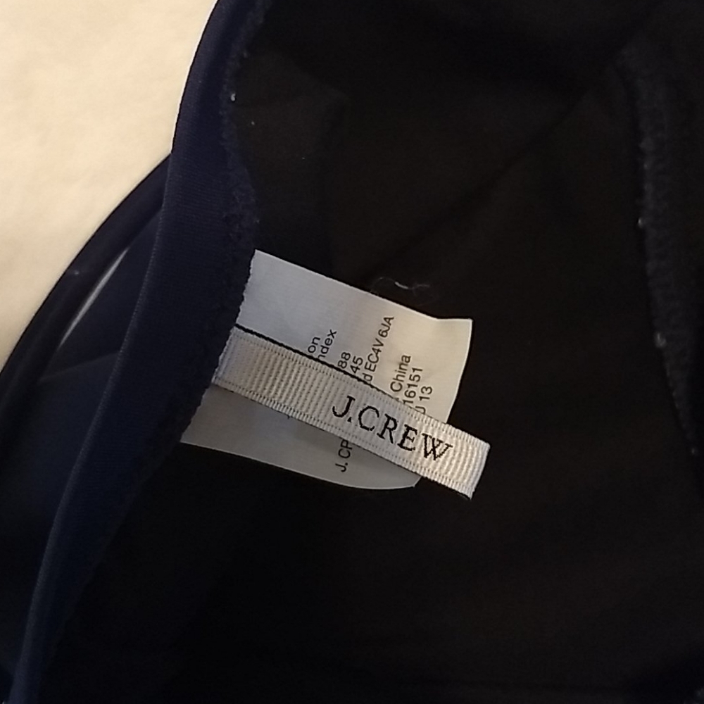 J Crew Ruched Bandeau Swimsuit - Picture 7 of 8